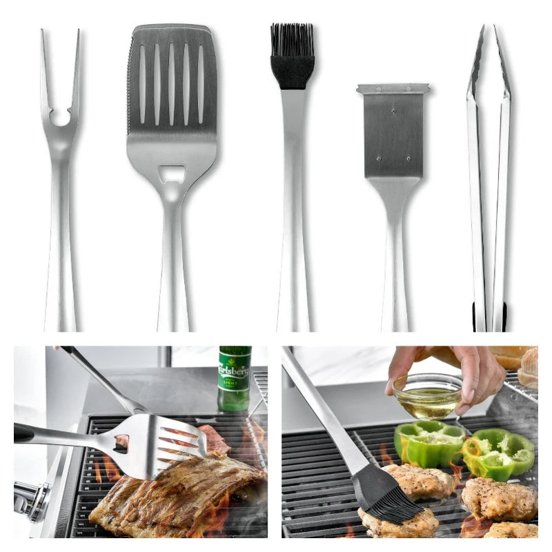 Stainless Steel BBQ Grill Tools