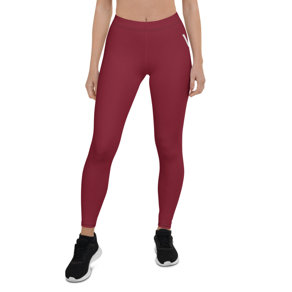 Whoo Wop Leggings burgundy