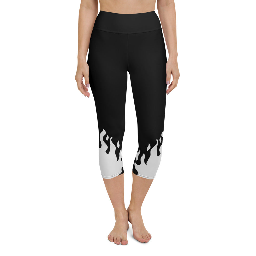 Whoo Wop Yoga Capri Leggings