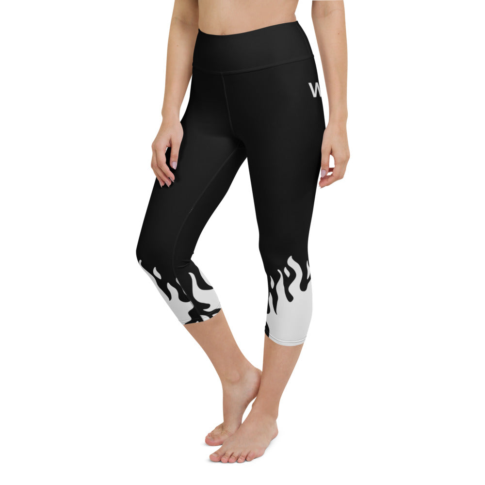 Whoo Wop Yoga Capri Leggings