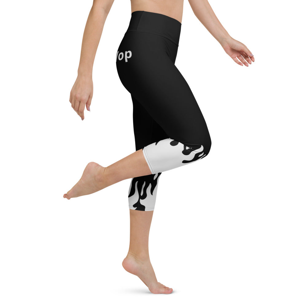 Whoo Wop Yoga Capri Leggings