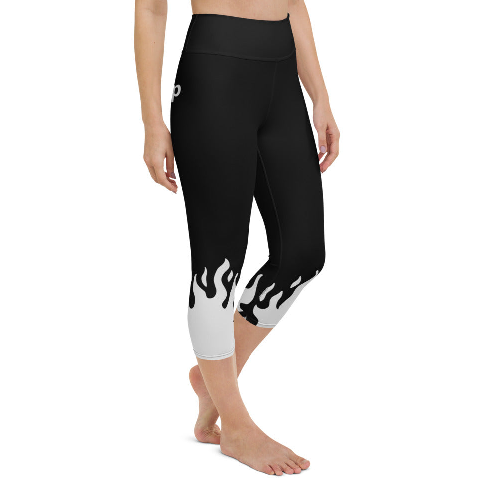 Whoo Wop Yoga Capri Leggings